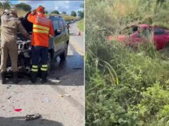 Dois acidentes envolvendo carros e moto deixam vítimas em estado grave na região de Cajazeiras