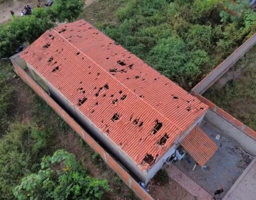 Explosão em obra da transposição do Rio São Francisco atinge mais de 40 casas em Uiraúna. Vídeo