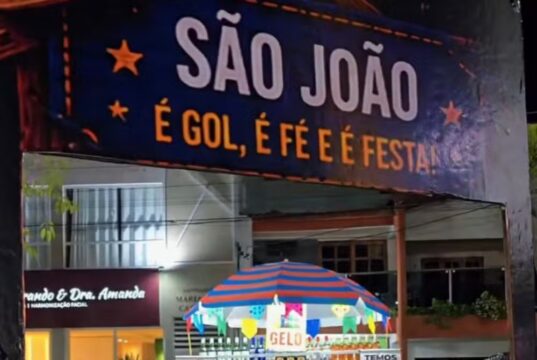 Jovem é preso por agredir e fraturar braço de policial militar durante festa de São João, em São José de Piranhas