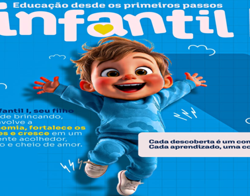 Matrículas abertas para o Infantil I no Colégio Ágape, em Patos, para o segundo semestre de 2026