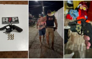 Polícia Militar apreende revólver durante ações preventivas e frustra possível crime violento em Patos