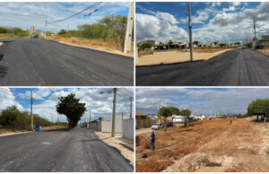 Prefeitura de Patos inicia asfaltamento e construção de bosque no Luar de Angelita, no Novo Horizonte