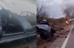 Acidente com van de pacientes de Petrolândia e caminhão deixa 7 mortos e 4 feridos no Sertão de Pernambuco