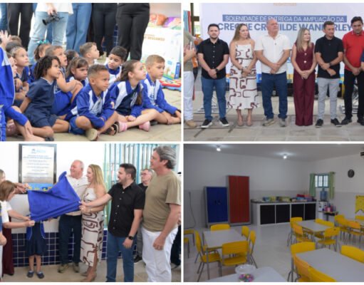 Creche Cremilde Wanderley, em Patos, é entregue após ampliação e reforma