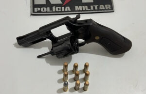 Polícia Militar apreende segunda arma de fogo em menos de 24 horas durante ações ostensivas em Patos
