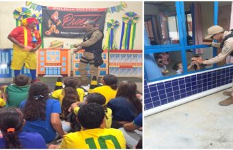 3º BPM fortalece ações de aproximação com a comunidade escolar e incentiva a formação cidadã