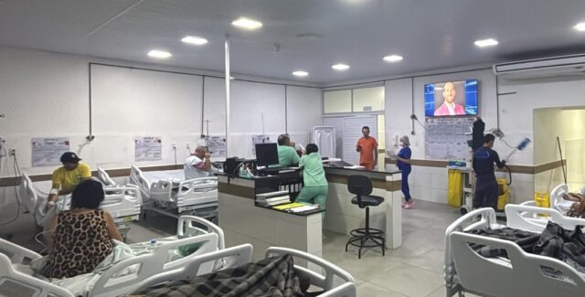 56 pessoas precisaram ser internadas para continuidade do tratamento