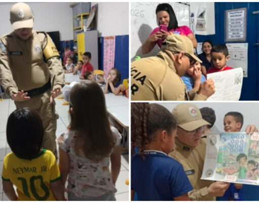 Polícia Militar expande ações preventivas com o Proerd no Distrito de Santa Gertrudes, em Patos