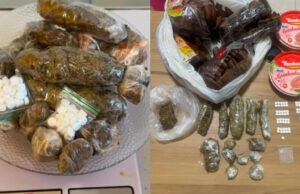 Policiais penais apreendem maconha e comprimidos escondidos em potes de doces e biscoitos em presídio de Patos