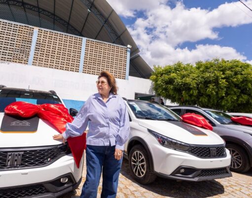 Francisca Motta entrega cinco novos veículos para reforçar a saúde de Santa Terezinha