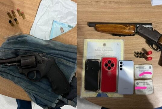 Polícia Civil prende dois suspeitos por dupla tentativa de homicídio em Itaporanga