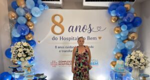Após cinco anos de tratamento, paciente recebe confirmação de cura do câncer no dia em que Hospital do Bem, em Patos, celebra oito anos